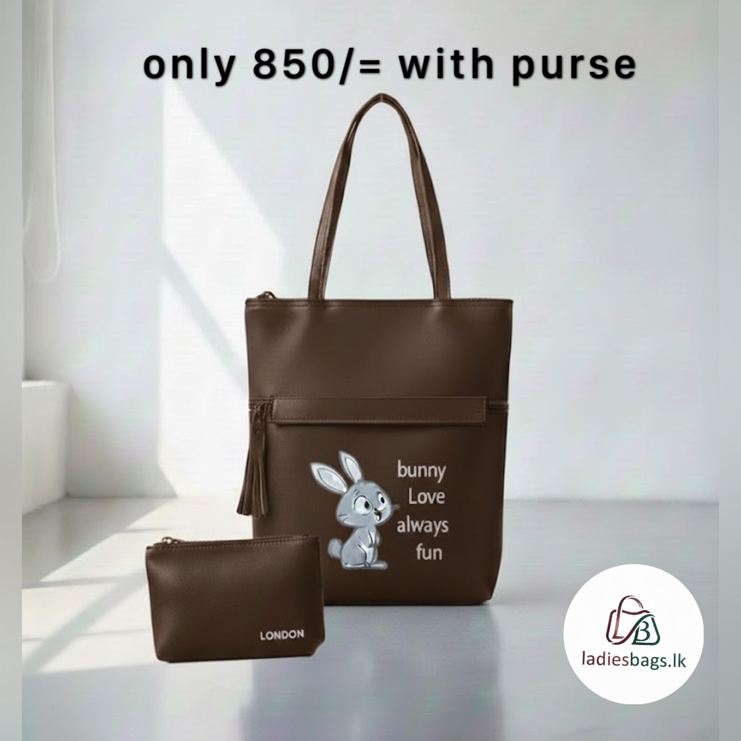  Bunny Love Tote Bag view 2